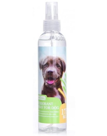 Deodorant voor zowel je hond als zijn kooi of mand. In een handige spray flacon. 