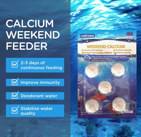 Voederblok weekend calcium