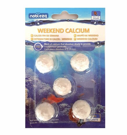 Voederblok aquariumvissen calcium