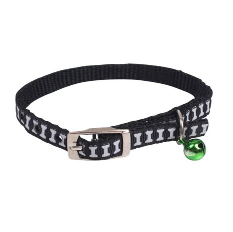 Kattenhalsband zwart