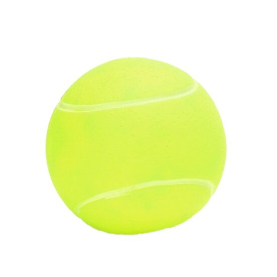 Nobleza Honden speelbal met piep - Geel - 6,5 cm