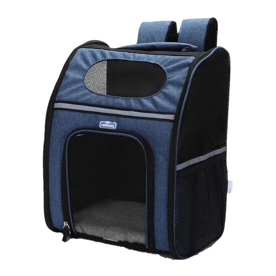 Nobleza Rugtas voor hond en kat - Tot 7,5 kg - Blauw