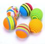 Nobleza kattenspeelgoed - Regenboog balletjes - Schuim - 6 Stuks