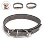 Nobleza Luxe hondenhalsband - Vegan leer - Maat M - 52 cm