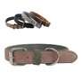 Nobleza Hondenhalsband - Su&egrave;de vegan leer - 50 cm