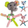 Jack and Vanilla Puppyspeelgoed - Knuffel met piep, knisper en bijtring
