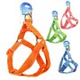Nobleza Honden y-tuig - Fluorescerend - Gestipt Nylon - Maat M