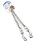 Nobleza Hondenriem splitter - Ketting - Maat L - Lengte 2x25 cm