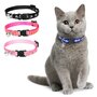 Nobleza Kattenhalsbandje met belletje - Veiligheidssluiting - 3D
