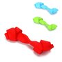 Nobleza Honden kauwspeelgoed - Rubber halter - 14 cm