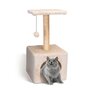 Nobleza Krabpaal met huisje - Beige - 60 cm