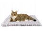 Nobleza Kleed voor hond en kat - Grijs pluche - 70x85 cm