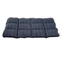 Jack and Vanilla Hondenkussen - Maat XXL - 73x119 cm - Pluche wol - Tartan - Blauw / grijs