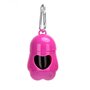 Nobleza Dispenser met rol poepzakjes - Roze