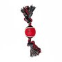 Jack and Vanilla Honden tennisbal met flostouw