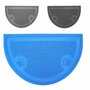 Kattenbakmat rubber halfrond