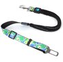 Nobleza Hondengordel met handvat - Elastisch - Groen - Lengte 90 cm