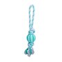 Nobleza Honden speeltouw met bal - Groen - 35 cm