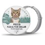Pecco Katten vlooien en tekenband - Natuurlijk - Werking 8 maanden - 38 cm