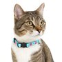 Nobleza Kattenhalsband met belletje - Lichtblauw