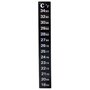 Plakbare thermometer voor aquarium