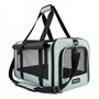 Grote draagtas voor hond en kat tot 9 kg - 48x30x30 cm - Groen