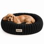 Pecco Premium orthopedische hondenmand 80 cm in zwart