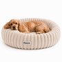 orthopedische hondenmand - 80 cm - Beige - 2 In 1