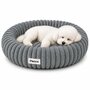 Pecco Premium orthopedische hondenmand 60 cm grijs