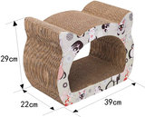 Krabbord voor katten inclusief kattenkruid