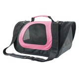 Nobleza Draagtas voor hond en kat tot 5 kg - 40x23x24 cm - Roze