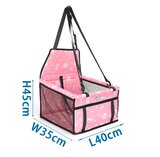 Nobleza Hondenmand auto - Roze_