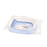Nobleza Kattenbak met schepje - Open - Maat S - 40x29,5x13,5 cm - Lichtblauw_