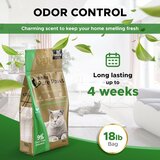 White Pure Paws Bentoniet Kattenbakvulling Aloë Vera 10L_