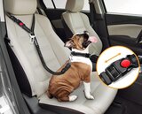 Honden autogordel voor aan de hoofdsteun