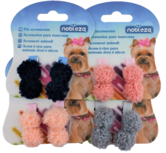 2 Haarspelden met pluche balletjes 2 Haarspelden met pluche balletjes