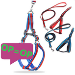 Instaptuigje Nylon met elastische riem Instaptuigje Nylon met elastische riem