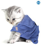 Badjas voor hondje en kat microvezel Badjas voor hondje en kat microvezel