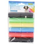 Hondenpoepzakjes kleurenmix 180 stuks Hondenpoepzakjes kleurenmix 180 stuks