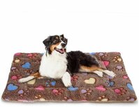 Pluche Kleed voor honden en katten bruin M Pluche Kleed voor honden en katten bruin M