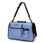Draagtas hondjes en katten Blauw S Draagtas hondjes en katten Blauw S