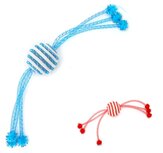 Katten speelballetjes met kralen Katten speelballetjes met kralen