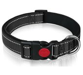 Hondenhalsband met kliksluiting Zwart Hondenhalsband met kliksluiting Zwart