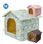Stoffen huisje voor hond en kat M Stoffen huisje voor hond en kat M