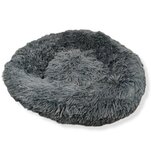 Fluffy Donut kussen voor hond en kat 50cm grijs Fluffy Donut kussen voor hond en kat 50cm grijs