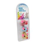 Speelmuisjes 3 stuks met glitters Speelmuisjes 3 stuks met glitters