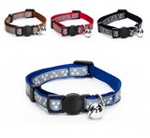 Kattenhalsband met belletje Stars Kattenhalsband met belletje Stars