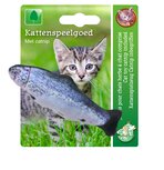 Kattenspeeltje vis met kattenkruid Kattenspeeltje vis met kattenkruid