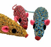 Kattenspeeltjes muisjes 3 stuks Kattenspeeltjes muisjes 3 stuks