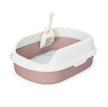 Nobleza Kattenbak met schepje - Open - Maat S - 40x29,5x13,5 cm - Bruin Nobleza Kattenbak met schepje - Open - Maat S - 40x29,5x13,5 cm - Bruin